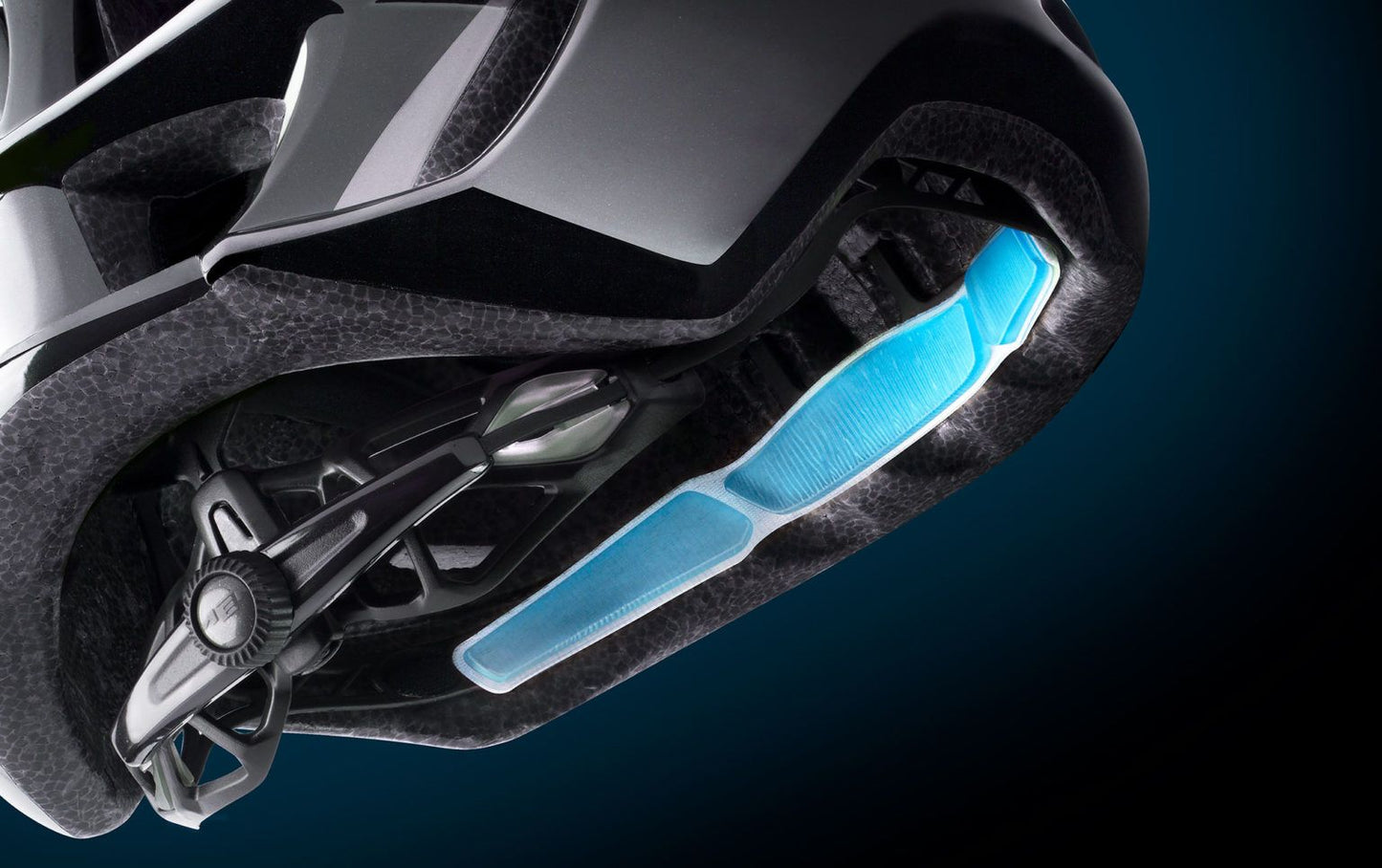Capacete de estrada MET RIVALE MIPS Preto Mate Brilhante