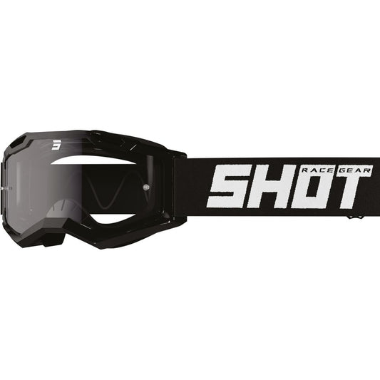 Óculos Shot Rocket Kid 2.0 Solid preto brilhante