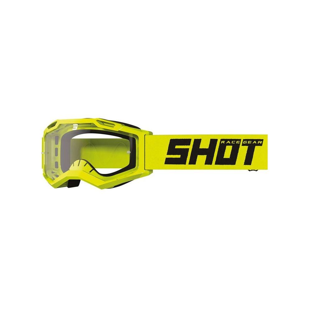 Masque Shot Rocket Kid 2.0 Solid Neon Yellow Glossy
