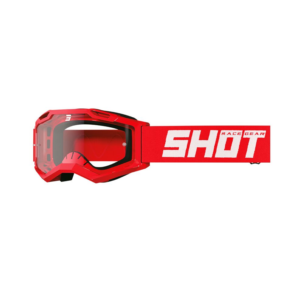 Masque Shot Rocket Kid 2.0 Solid Red Glossy