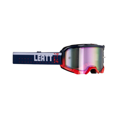 LEATT VELOCITY 4.5 Máscara de ecrã violeta azul