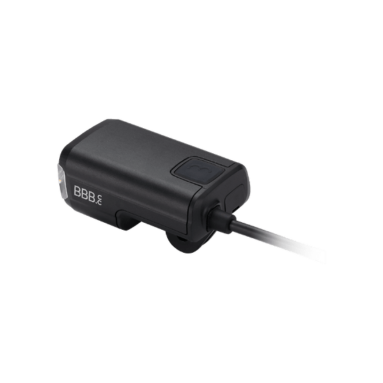 Iluminação frontal BBB E-STRIKE URBAN 600 com controlo por cabo