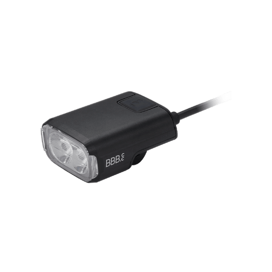 Iluminação frontal BBB E-STRIKE URBAN 600 com controlo por cabo