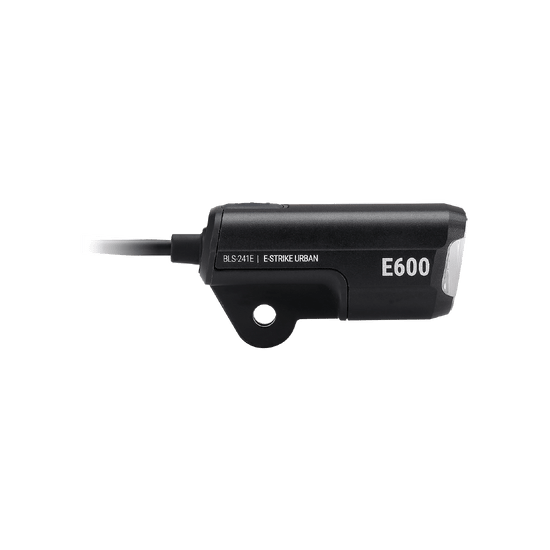 Iluminação frontal BBB E-STRIKE URBAN 600 com controlo por cabo