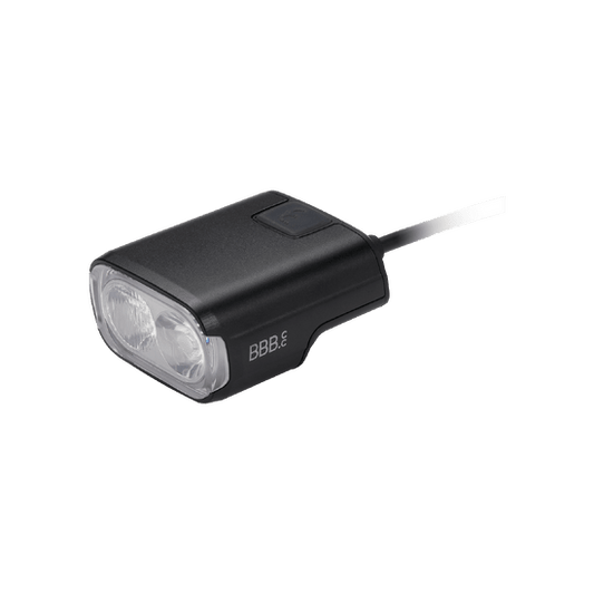 Farol dianteiro BBB E-STRIKE URBAN 2000 com controlo por cabo