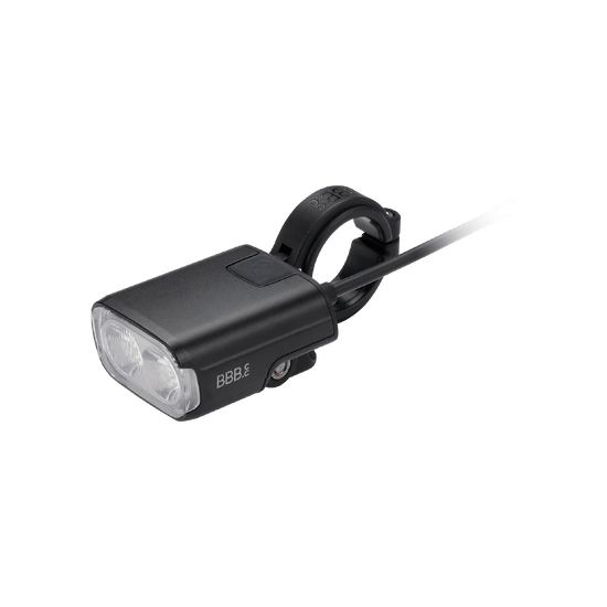 Iluminação frontal BBB E-STRIKE URBAN 2000 com controlo por cabo