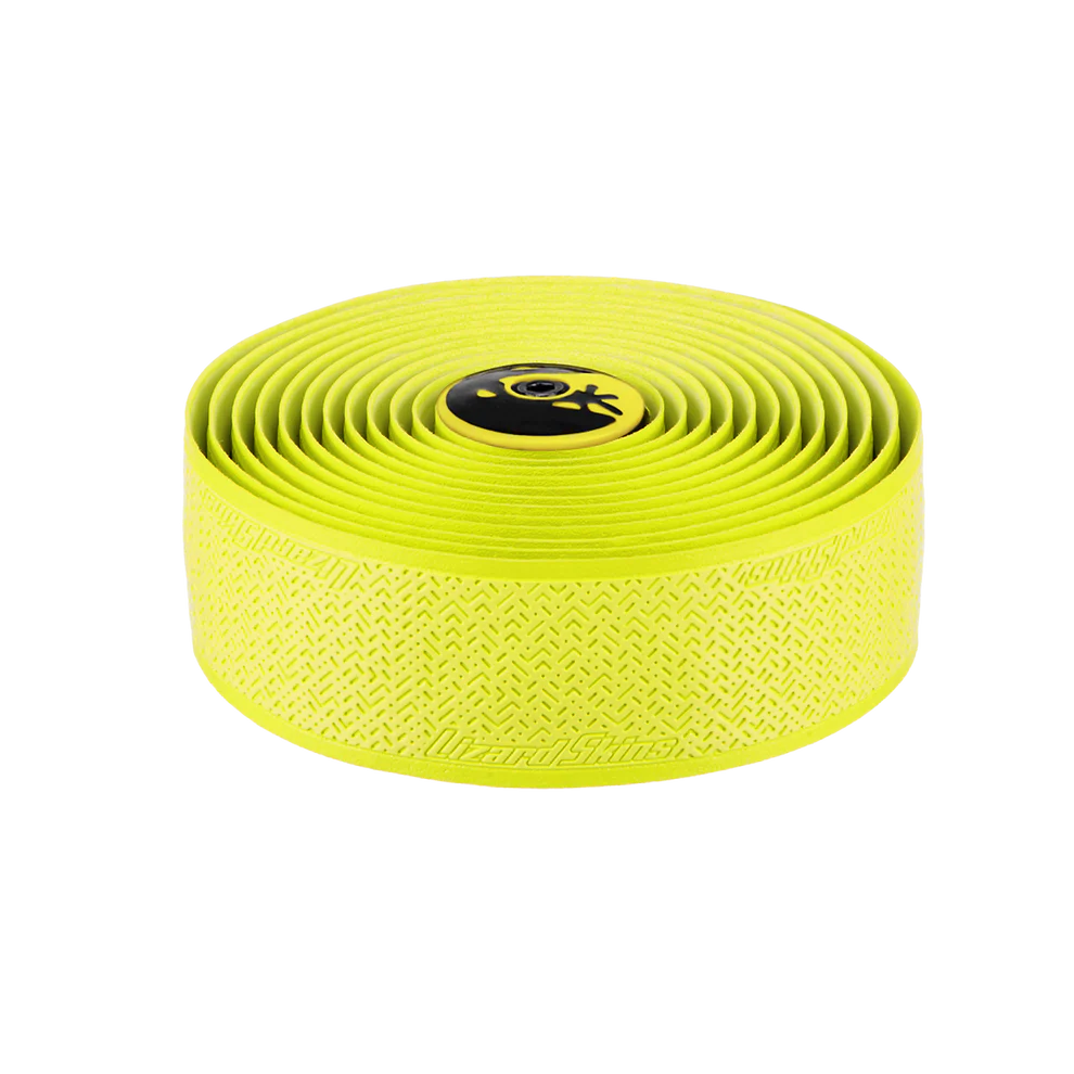 Fita para guiador LIZARD SKINS V2 Amarelo Fluorescente