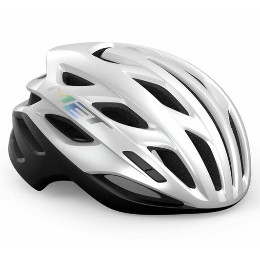 Capacete de estrada MET ESTRO MIPS branco holográfico mate/brilhante
