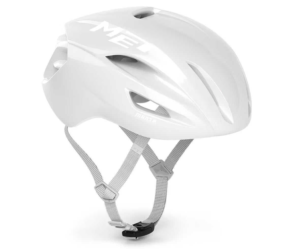 Capacete de estrada MET MANTA MIPS Absolute White de edição limitada