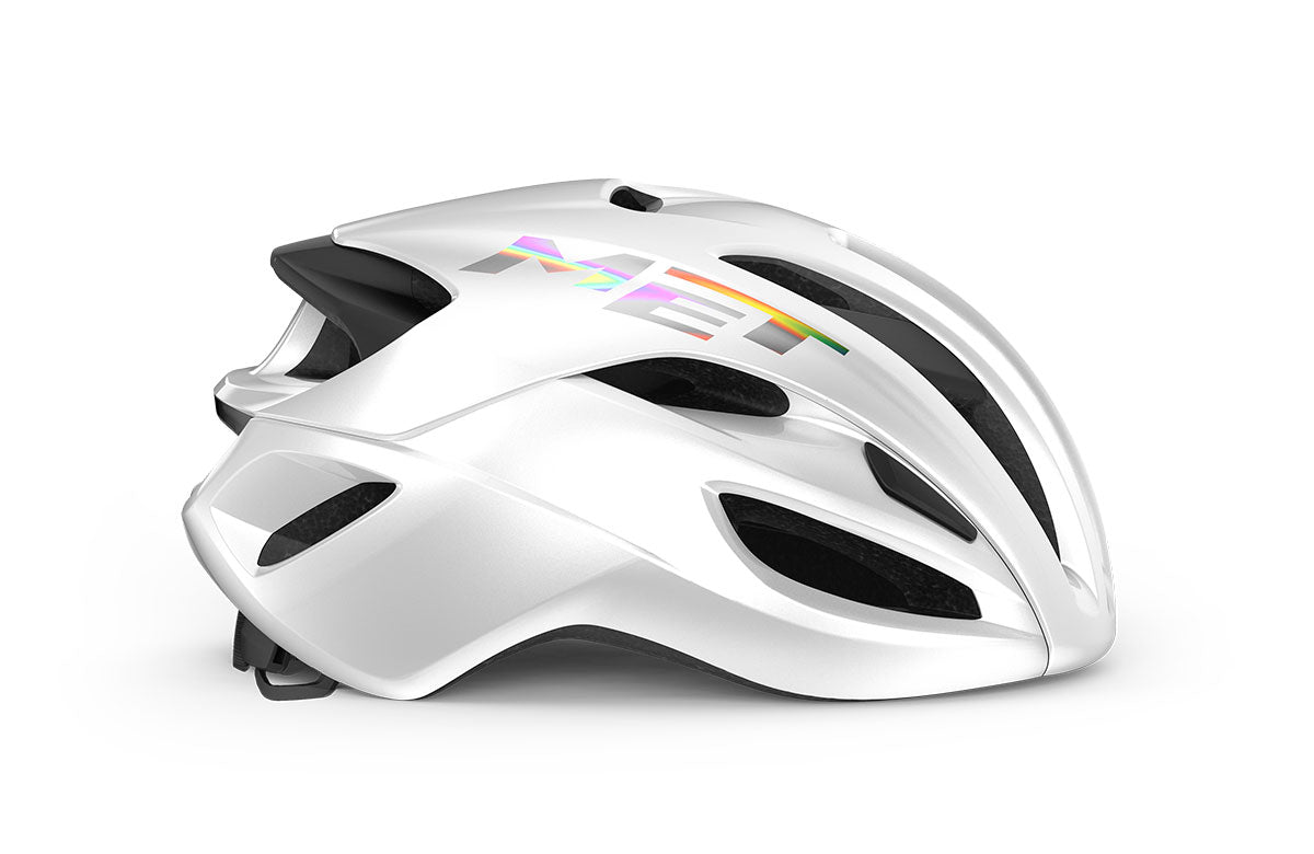 Capacete de estrada MET RIVALE MIPS Branco brilhante