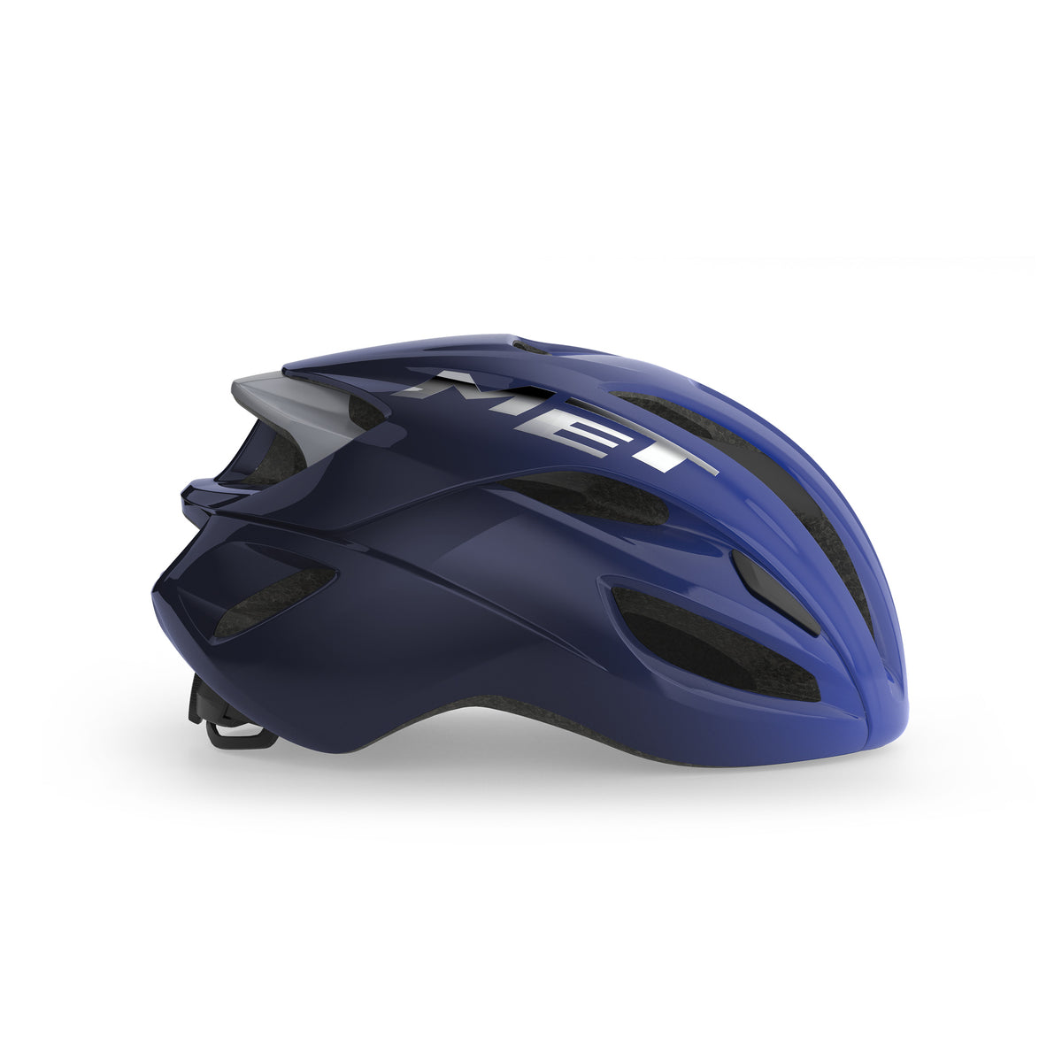 Capacete de estrada MET RIVALE MIPS azul luminoso brilhante