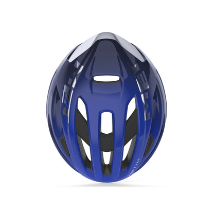 Capacete de estrada MET RIVALE MIPS azul luminoso brilhante
