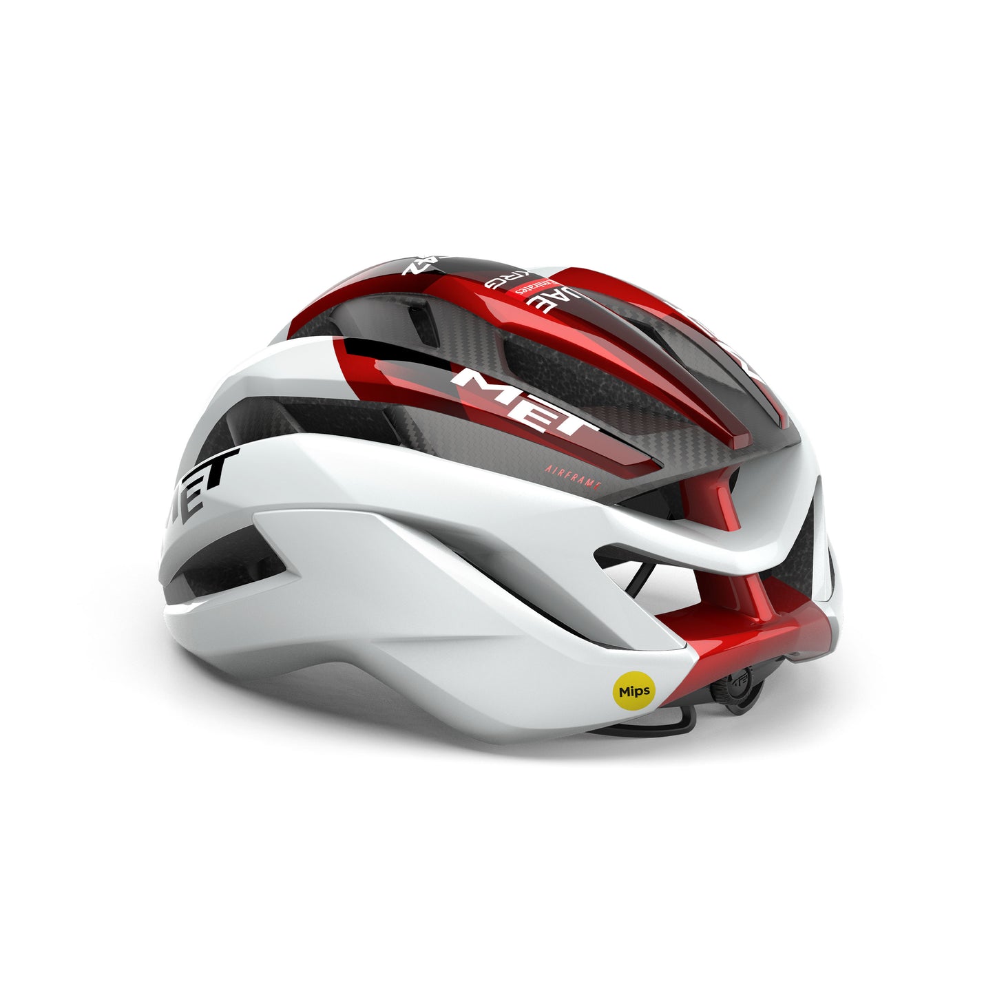 Capacete MET TRENTA 3K CARBON UAE TEAM EMIRATES -XRG 2026 Branco