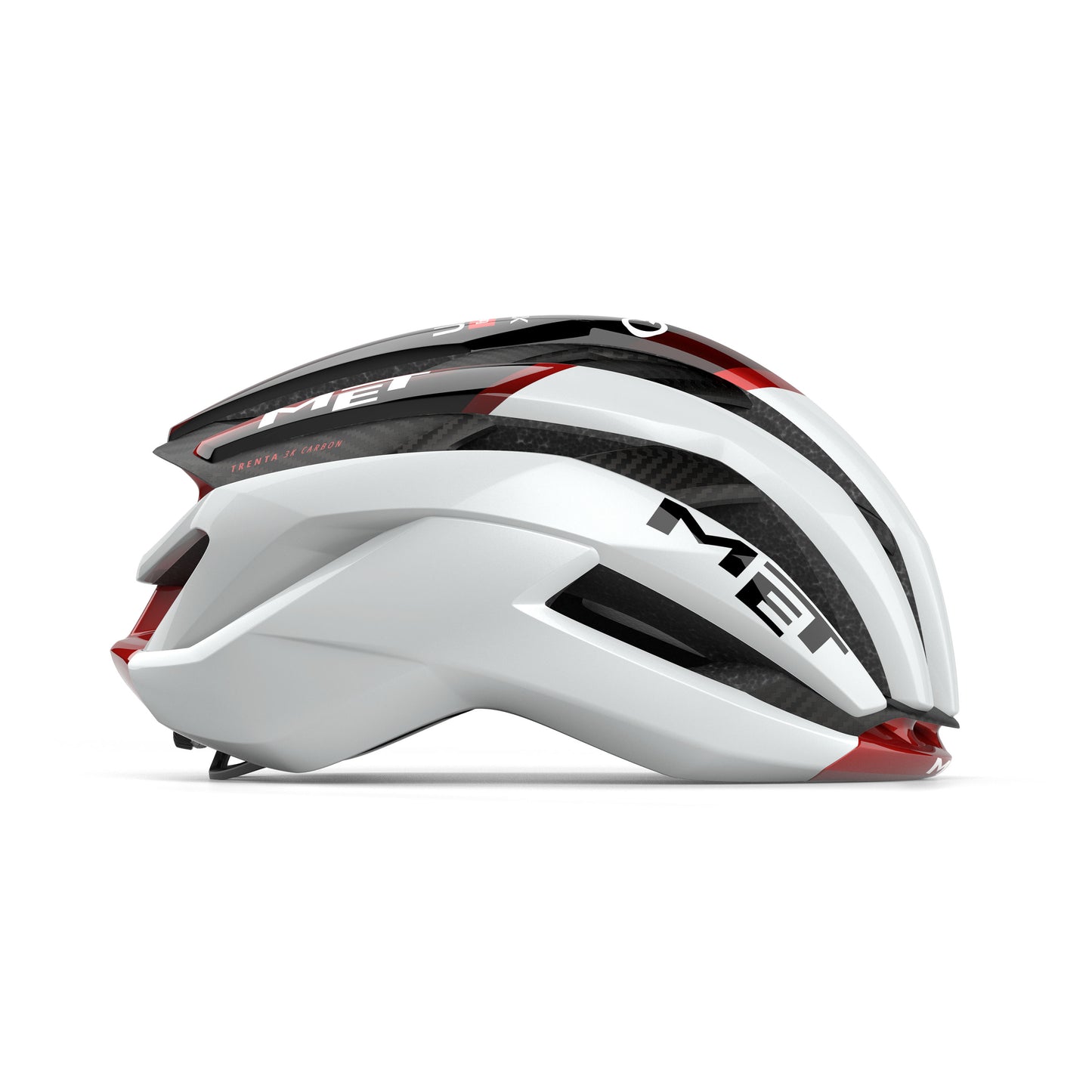 Capacete MET TRENTA 3K CARBON UAE TEAM EMIRATES -XRG 2026 Branco