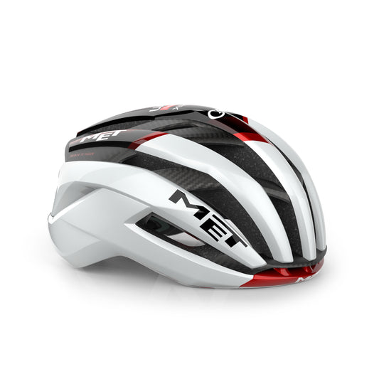 Capacete MET TRENTA 3K CARBON UAE TEAM EMIRATES -XRG 2026 Branco