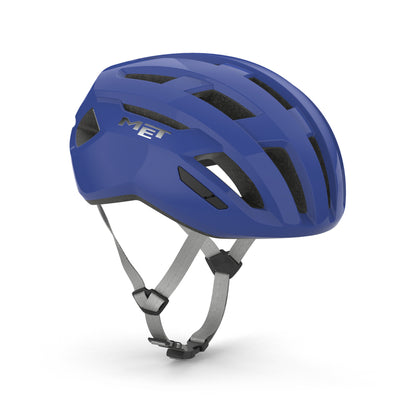 Capacete de estrada MET VINCI MIPS azul Luminous brilhante