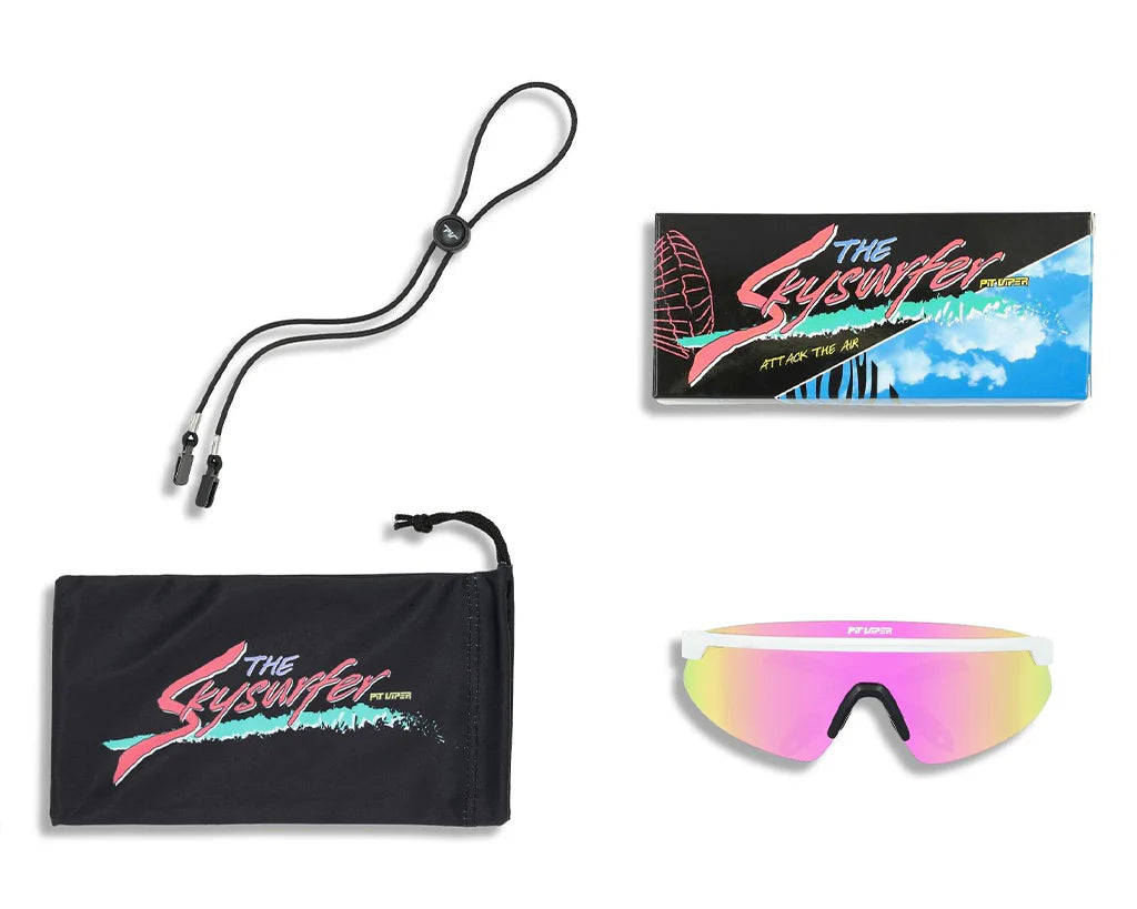 PIT VIPER THE MIAMI NIGHTS SKYSURFER Óculos de proteção arco-íris polarizados