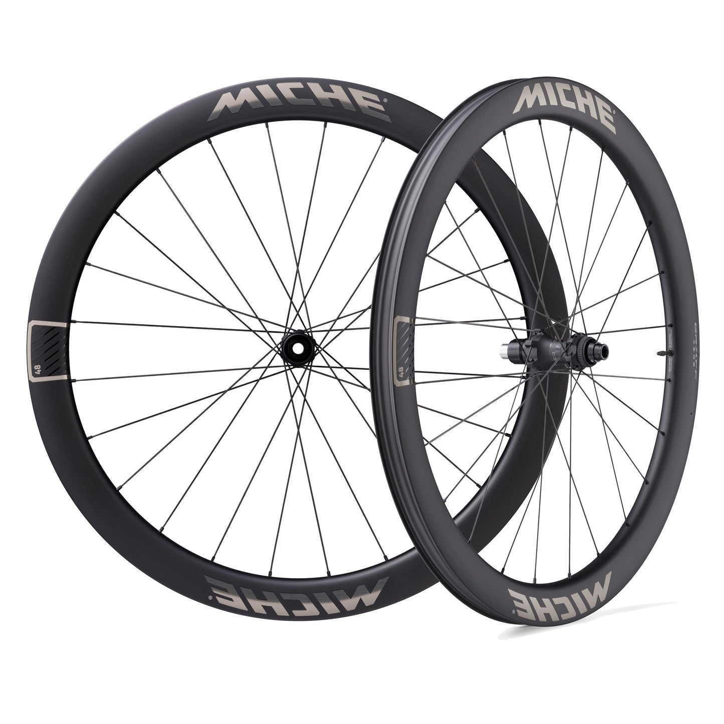 Par de rodas MICHE GRAFF AERO 48 Tubeless Ready (Center Lock)