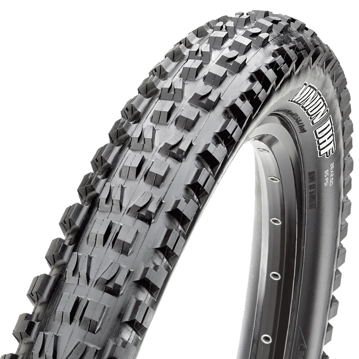 Pneu MAXXIS MINION DHF 27.5x2.50 Exo+ MaxxTerra Tubeless Ready de talão flexível