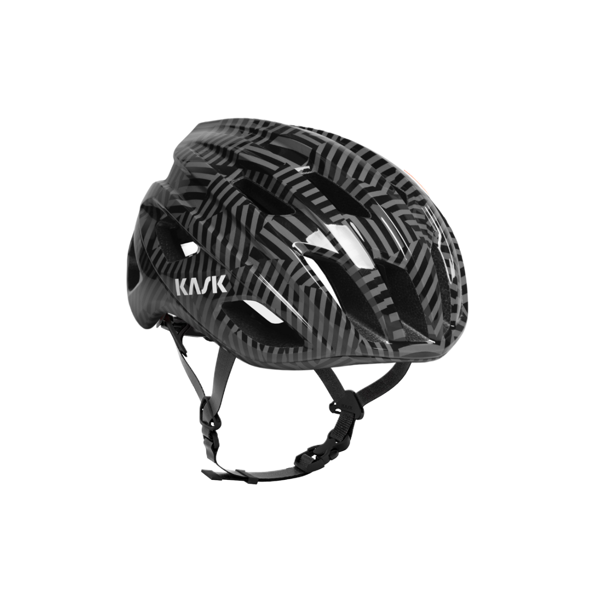 Capacete de estrada KASK MOJITO CUBED CAMO Preto/Cinza