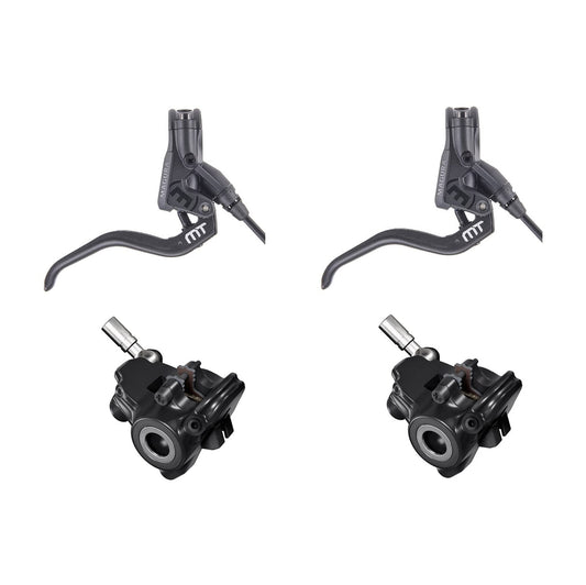 Par de travões de disco MAGURA MT4 FLATMOUNT Preto