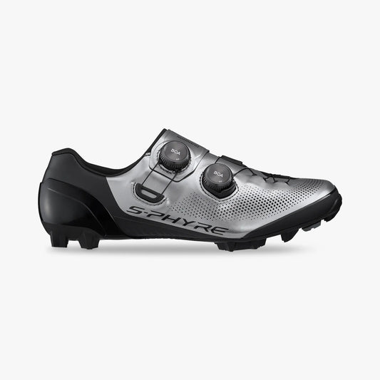 SHIMANO XTR XC903S S-PHYRE Prata Sapatos MTB - Edição Limitada