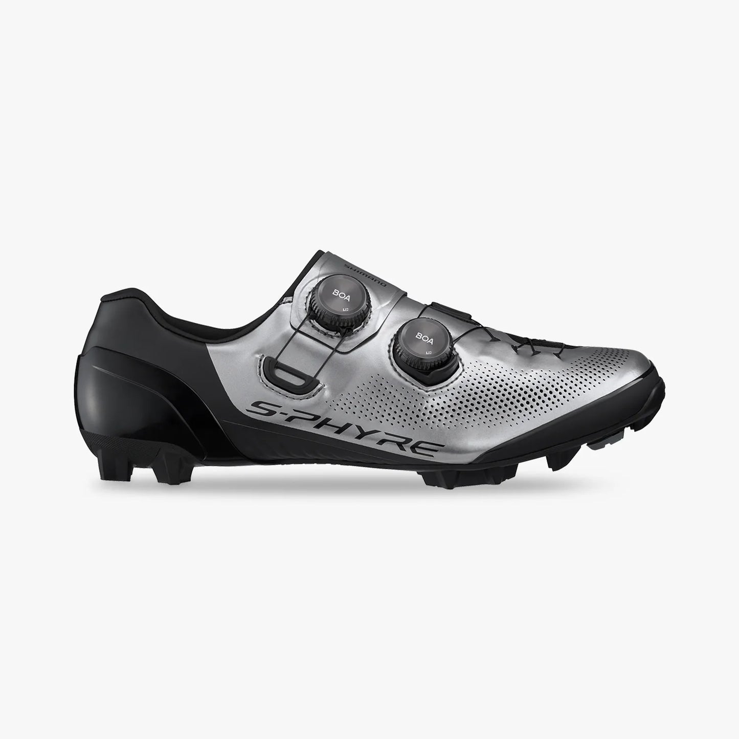 SHIMANO XTR XC903S S-PHYRE Prata Sapatos MTB - Edição Limitada
