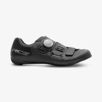 Sapatos de Estrada SHIMANO RC502 Mulher Preto