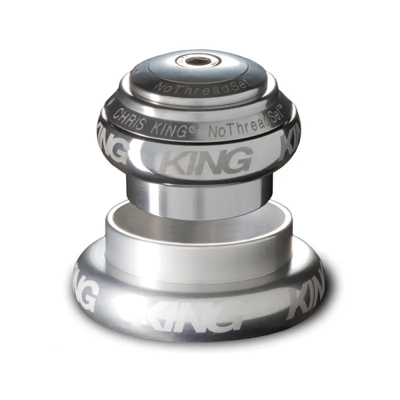 Auricular externo CHRIS KING NOTHREADSET 1"1/8-1.5" EC34/EC44 Prata