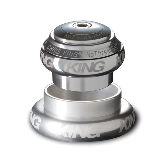 Auricular externo CHRIS KING NOTHREADSET 1"1/8-1.5" EC34/EC49 Prata