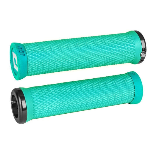 Punhos ODI ELITE MOTION V2.1 Lock-on 130 mm Turquesa