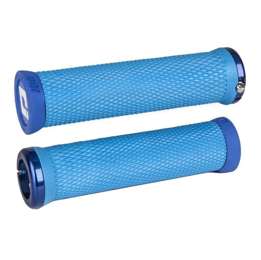 Punhos ODI ELITE MOTION V2.1 Lock-on 130 mm Azul