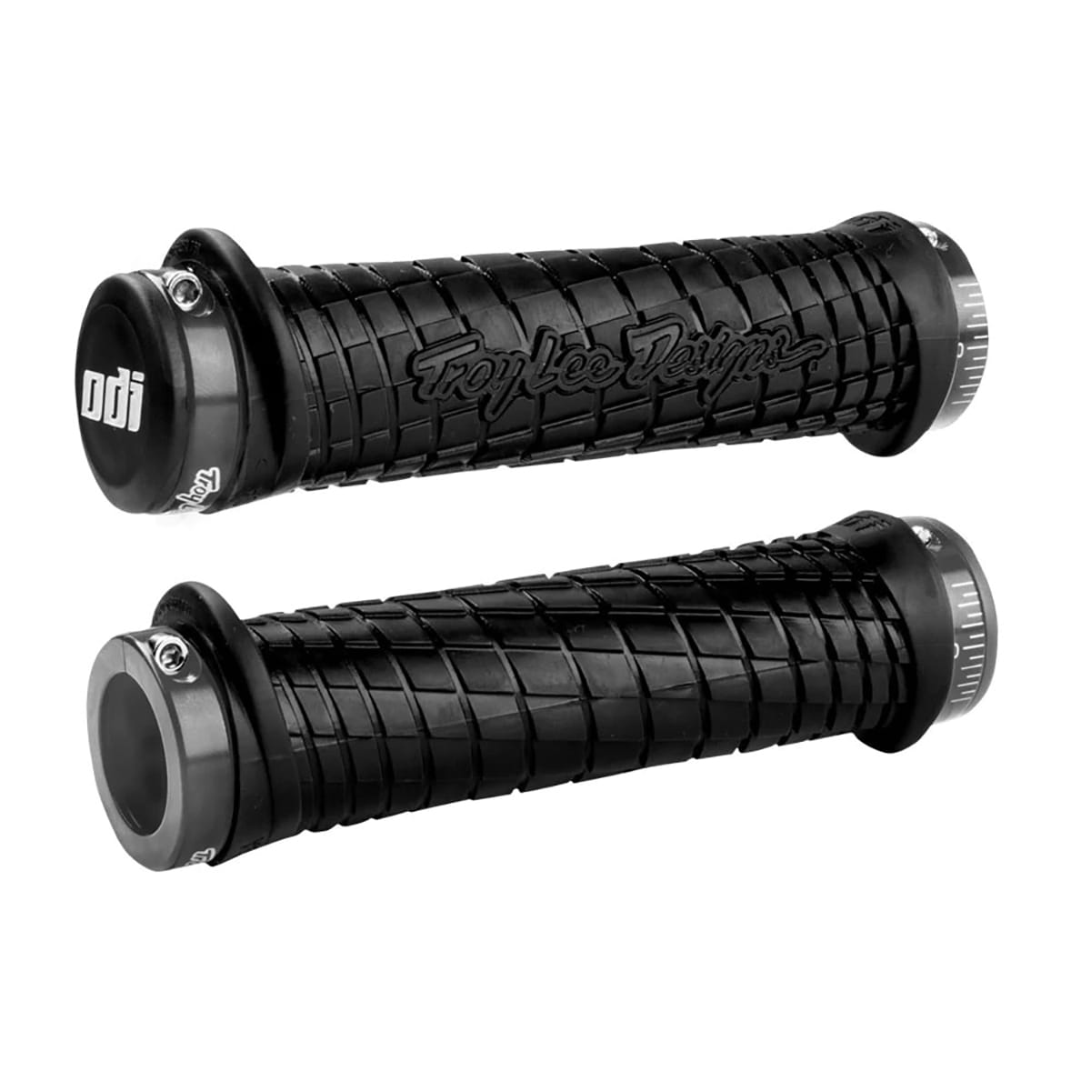 Punhos pretos ODI TROY LEE DESIGNS Lock-On 130 mm