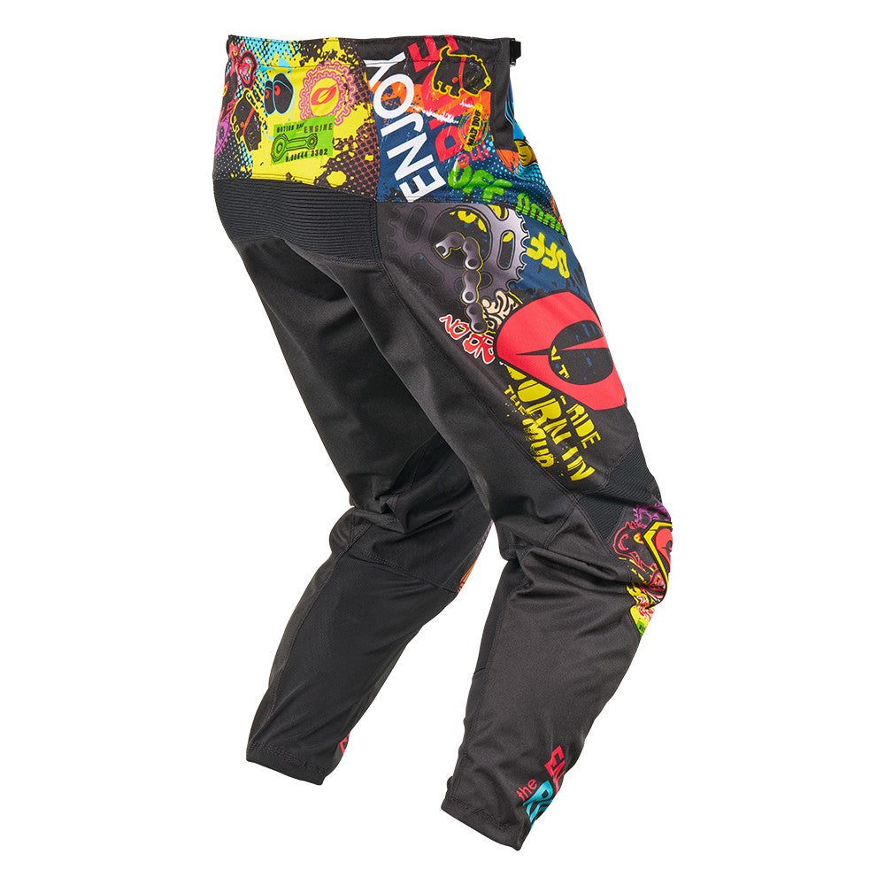 Calças O'NEAL ELEMENT VIBRANT Júnior multicolor - vista traseira