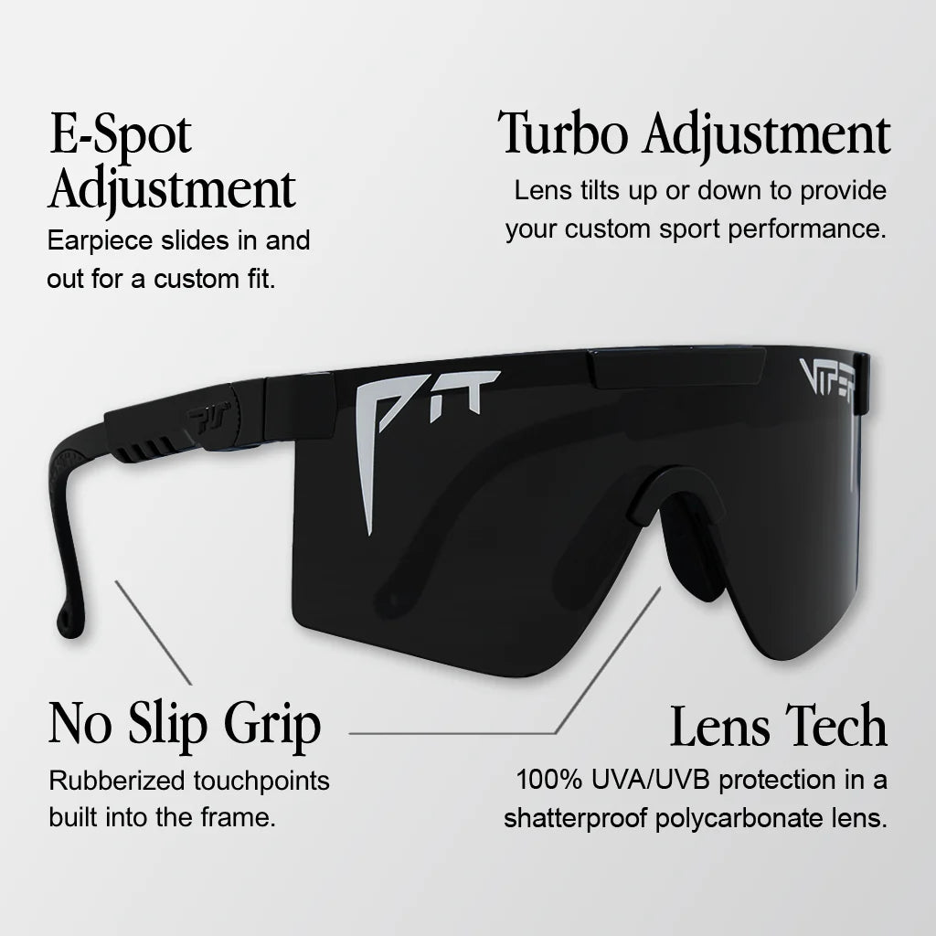 PIT VIPER THE PRIDE ORIGINAL 2.0 WIDE HDPV Rainbow Polarized Goggles