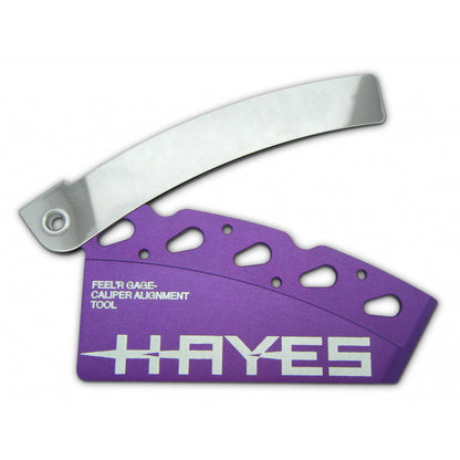 Ferramenta HAYES Feel'R Gage para ajustar o afastamento das pastilhas