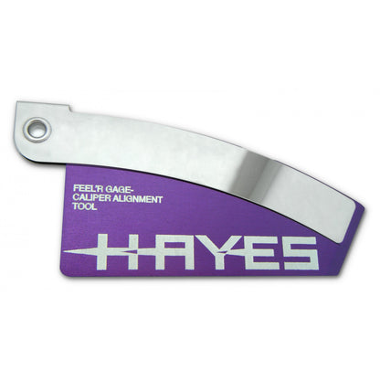 Ferramenta HAYES Feel'R Gage para ajustar o afastamento das pastilhas