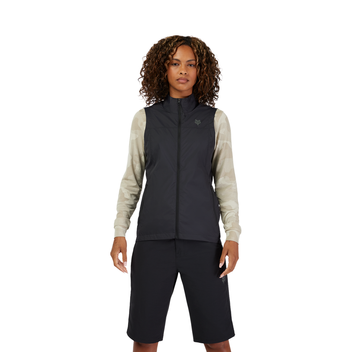 Colete FOX RANGER WIND para mulher preto 2026 - vista 4
