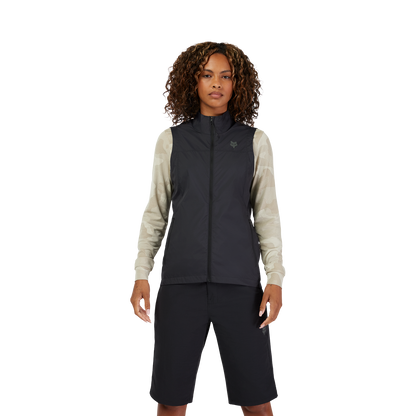 Colete FOX RANGER WIND para mulher preto 2026 - vista 4