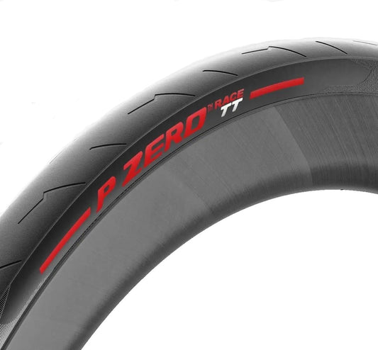 Pneu PIRELLI P ZERO Race TT 700c TubeType Vermelho