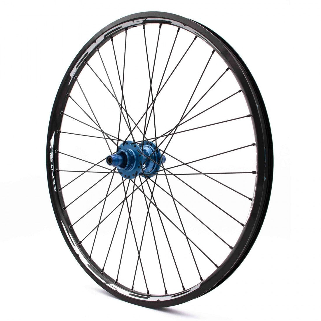 Par de Rodas PRIDE 24" (507mm) Control V1 V-Brake/Disc Eixos 20/10mm Azul