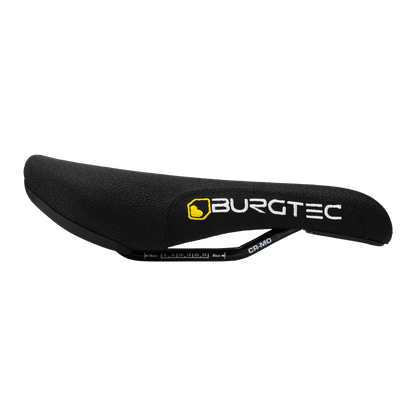 Selim BURGTEC THE CLOUD BOOST com carris de CrMo, preto — vista de perfil, cor preta