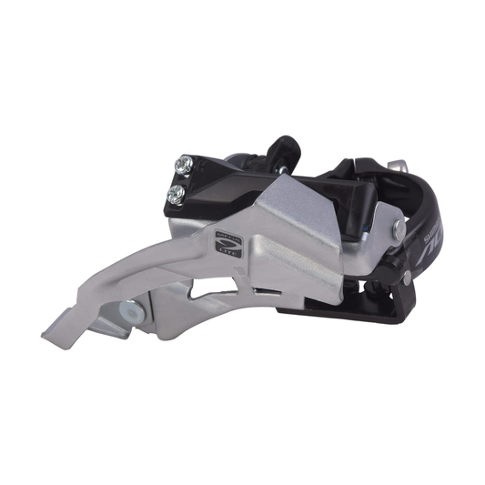 Desviador dianteiro SHIMANO ACERA FD-M3000 3x9V com abraçadeira baixa — vista 1 sobre fundo branco