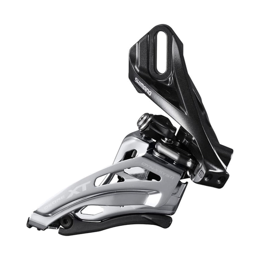 Desviador dianteiro SHIMANO DEORE XT FD-M8020 2x11V de montagem direta — vista 1 sobre fundo branco