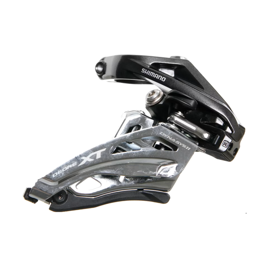Desviador dianteiro SHIMANO XT FD-M8020-H 11V — vista 1 sobre fundo branco