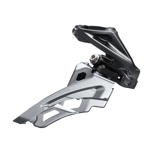 Desviador dianteiro SHIMANO DEORE FD-M6000-H 10V — vista 1 sobre fundo branco