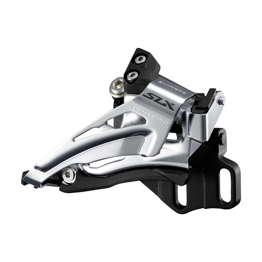 Desviador dianteiro SHIMANO SLX FD-M7025-11-E 2x11V tipo E — vista 1 sobre fundo branco