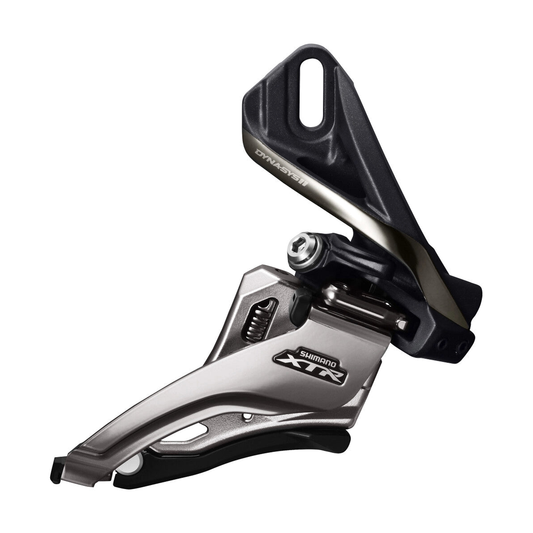 Desviador dianteiro SHIMANO XTR FD-M9020-D 11V — vista 1 sobre fundo branco