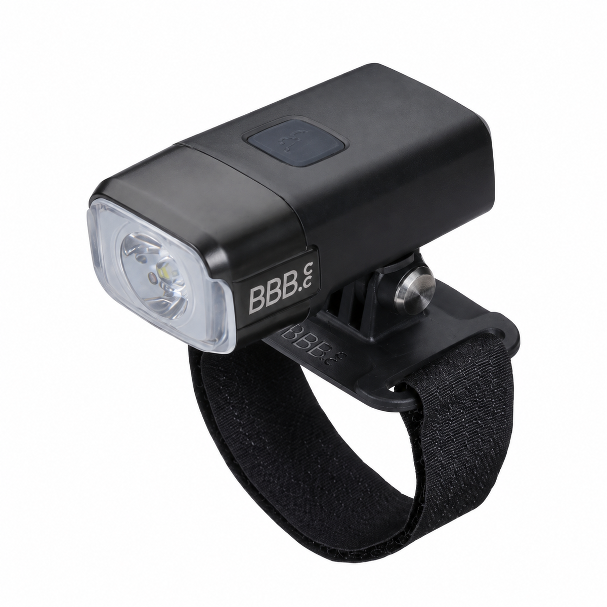 Luz dianteira para capacete BBB ADVENTURESTRIKE 600 — vista do produto sobre fundo branco