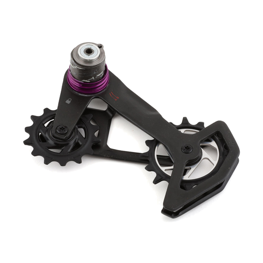Caixa e roldanas SRAM XX-SL T-TYPE EAGLE AXS — 11.7518.104.010 — fotografia da peça sobre fundo branco
